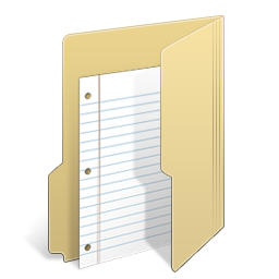 Image result for paper document folder