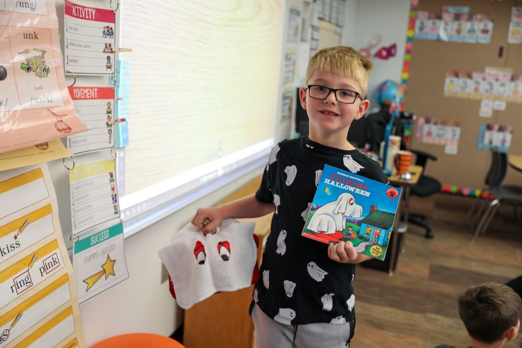 McTigue First Grade Pumpkin Book Report 10-22-25