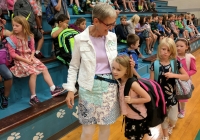 Madison Elementary teachers & students happy to be back at school